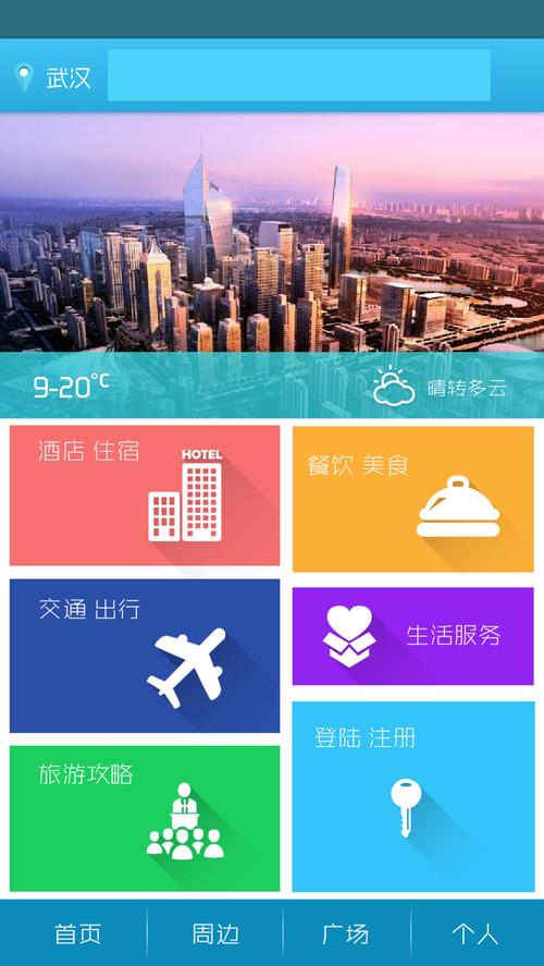 扁平化旅遊app界面ui設計(jì)網頁ui素材免費下載(圖片編号:6172396)-六